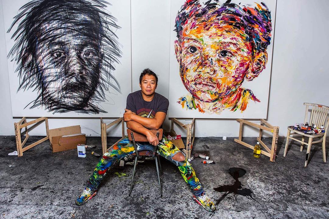 HOM NGUYEN OPENS HIS STUDIO
