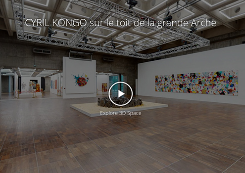 KONGO EXHIBITS AT THE GRANDE ARCHE